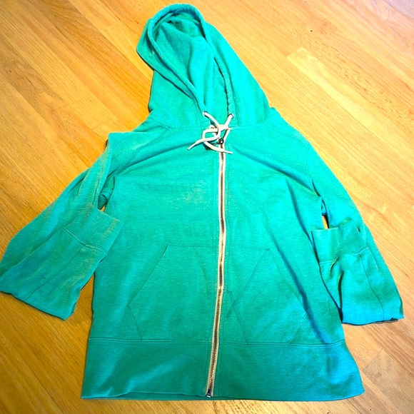Volcom green comfy hoodie sweatshirt - Picture 1 of 2